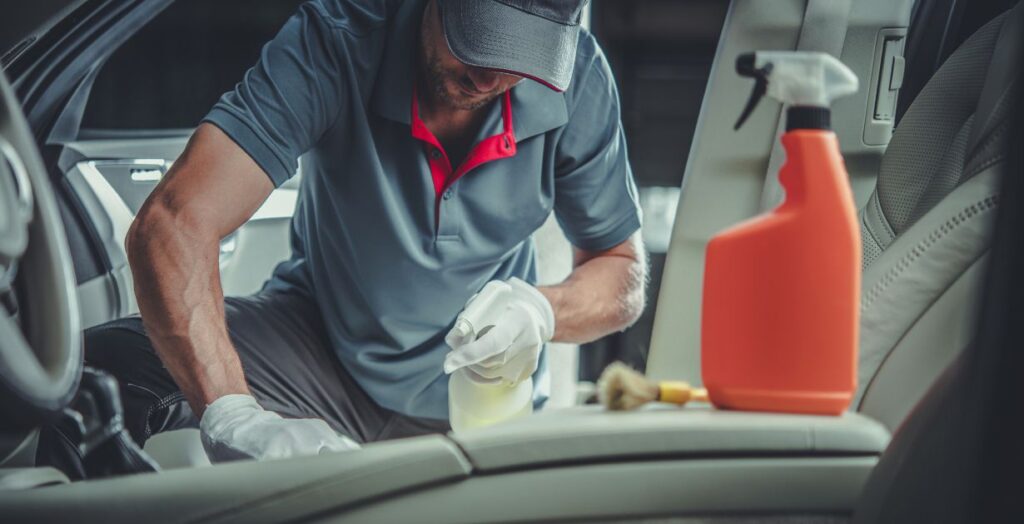 Car interior detailing